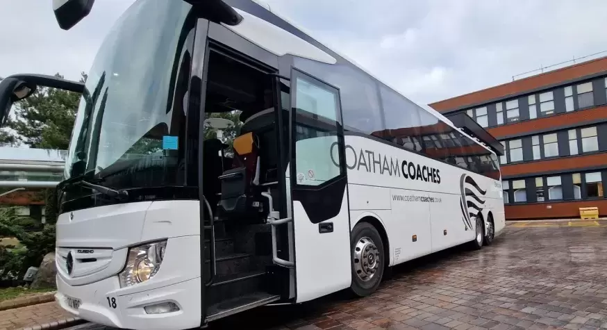 Coatham coach with person