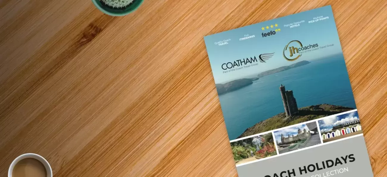 Coatham brochure on table