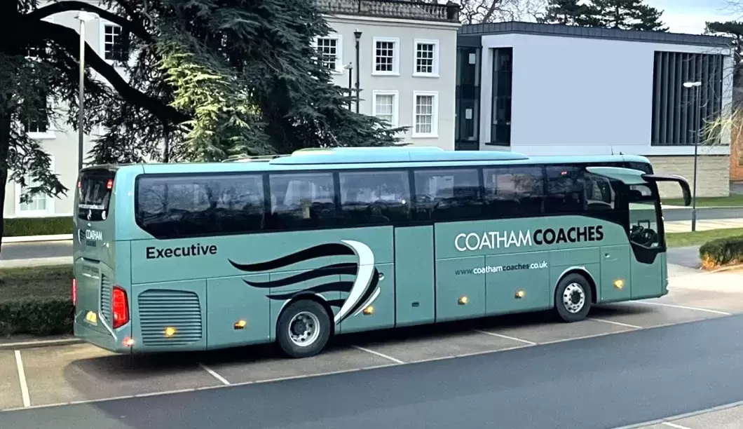 Coatham coach parked