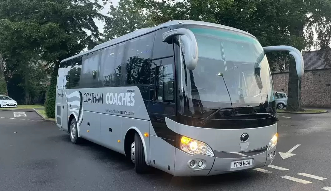 Coathams coach parked
