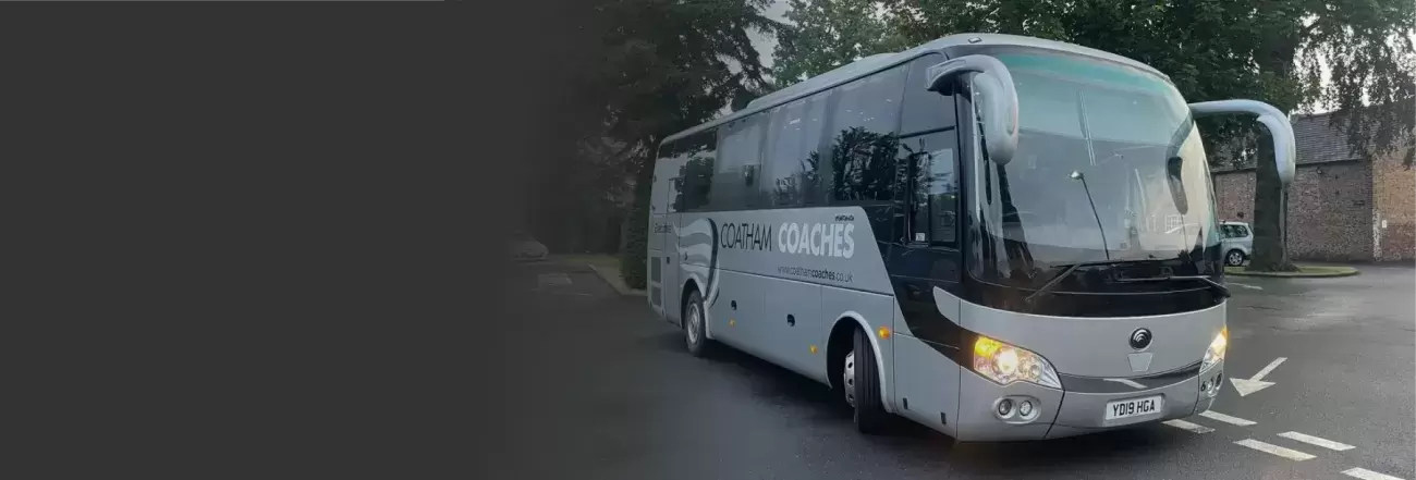 Coathams coach parked